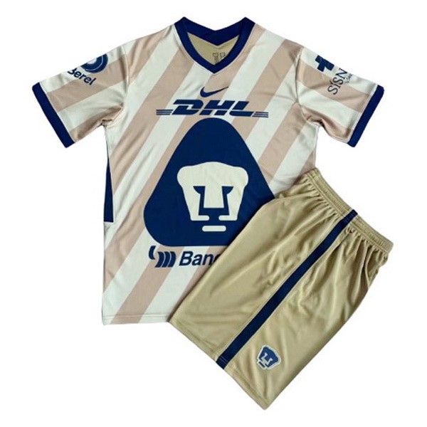 Camiseta UNAM Pumas 3ª Kit Niño 2020 2021 Amarillo